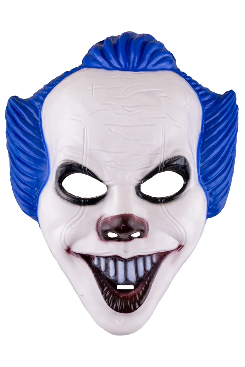 Halloween Maske Clown in zwei Varianten | Farblich sortiert