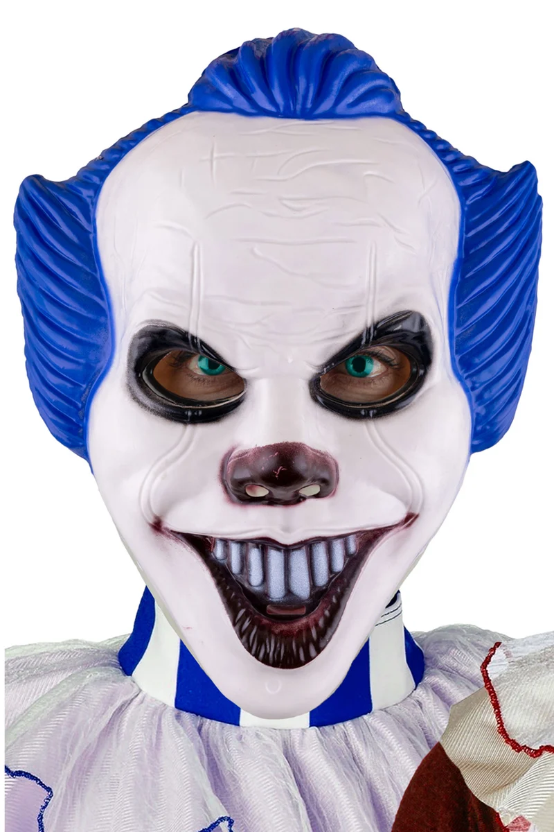 Halloween Maske Clown in zwei Varianten | Farblich sortiert