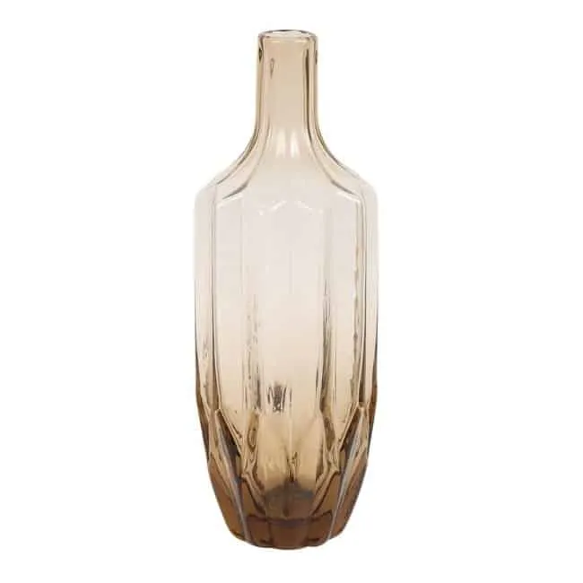 Vase OLEIROS ocker Ø11x30 cm