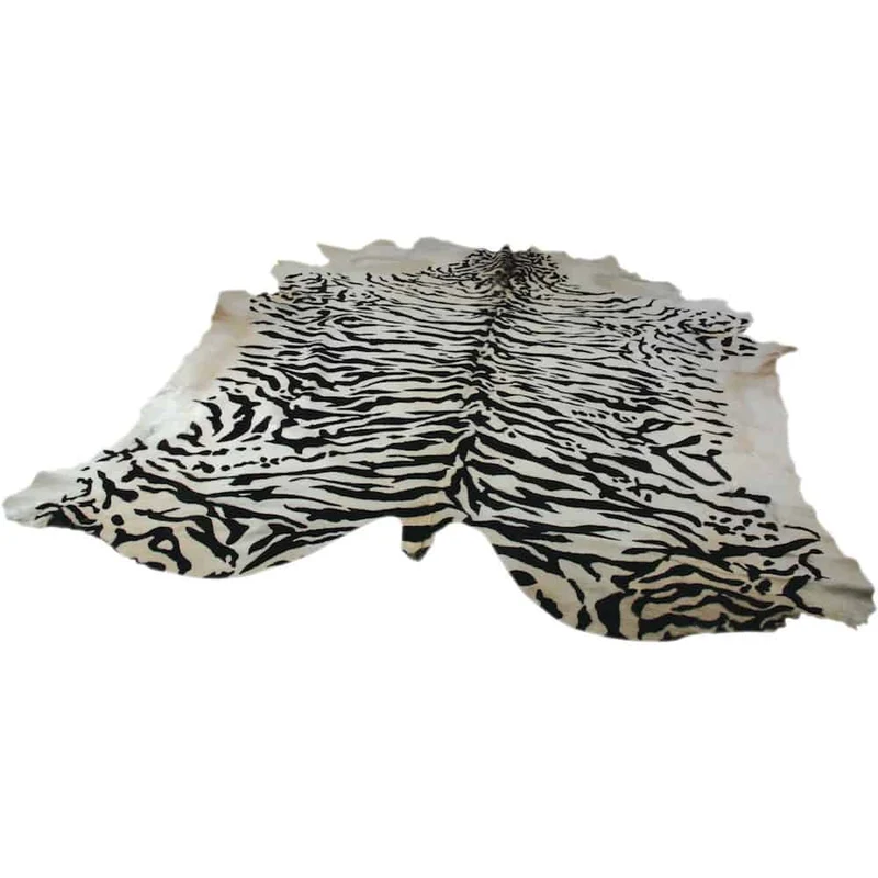Kuhfell Teppich KÖNIGSTIGER Naturel