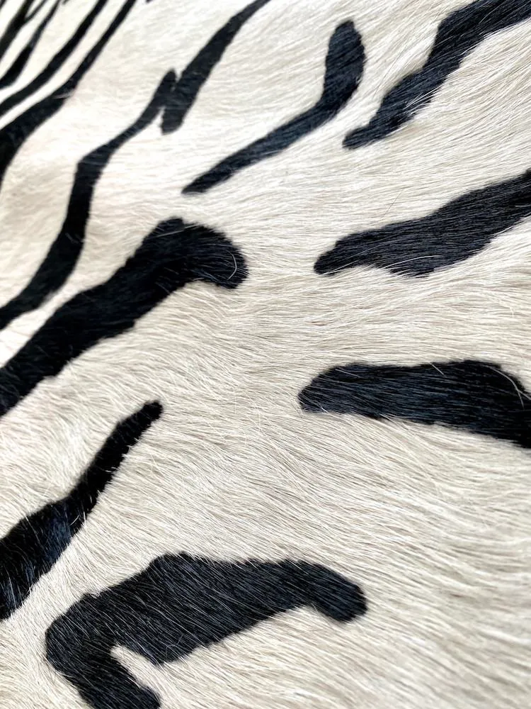 Kuhfell Teppich TIGER Naturel