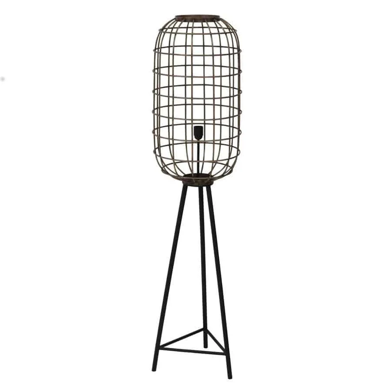 Stehleuchte TOAH alt Bronze Ø36,5x151 cm