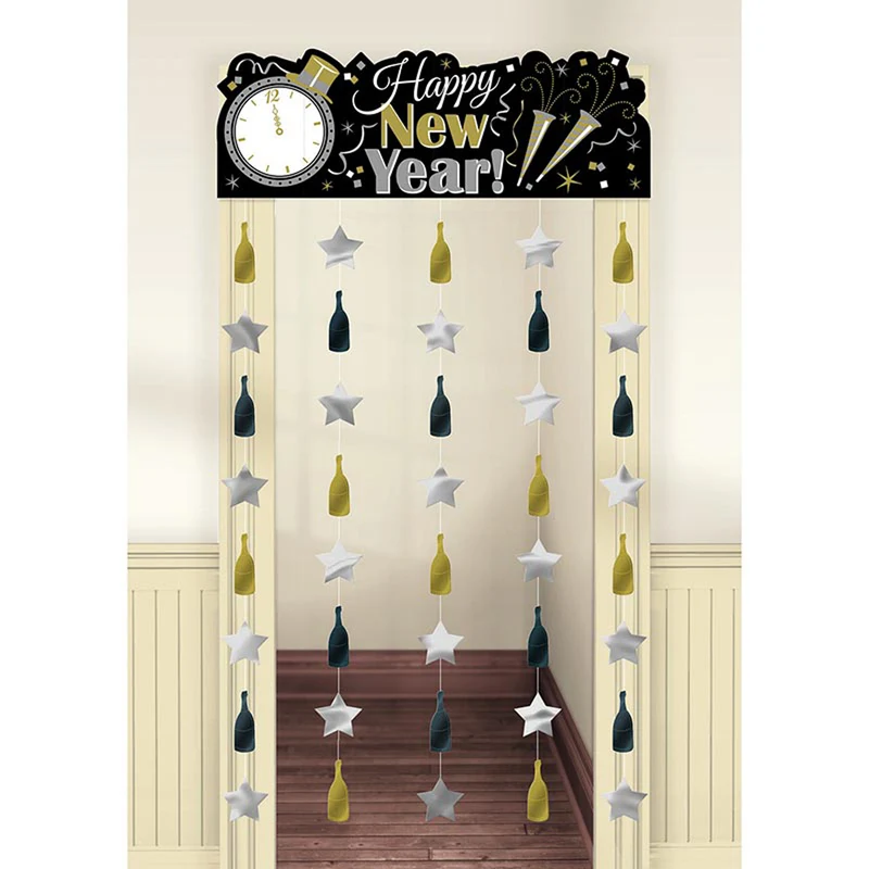Türvorhang New Year ca. 99x195cm