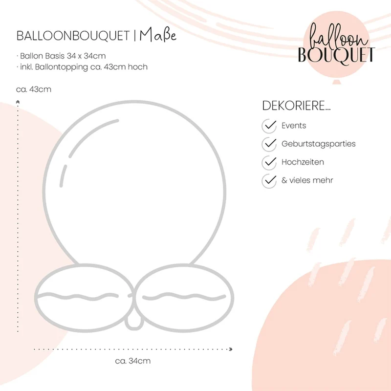 Folienballon Bouquet "Baby Little Friends"