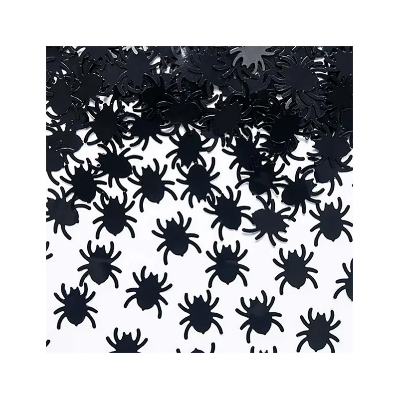Konfetti Spinnen Schwarz 15g