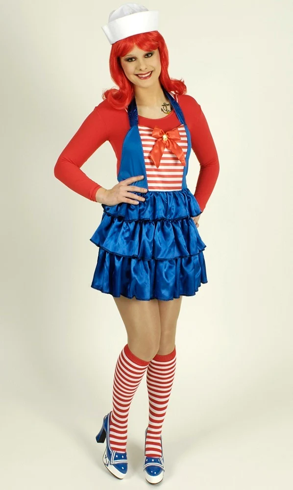 Matrosin Kostüm Schürze