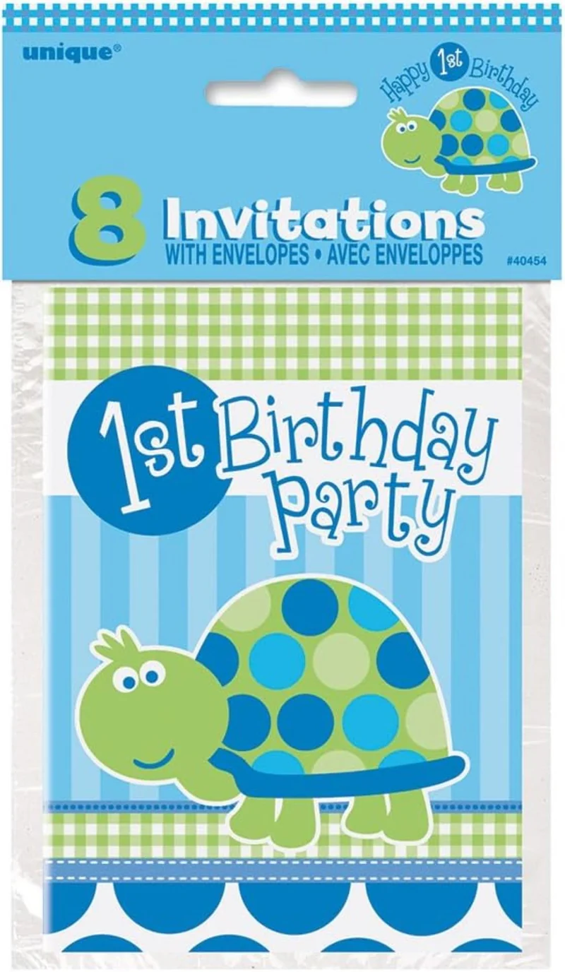 Einladung Schildkröte HB | 8 Stück