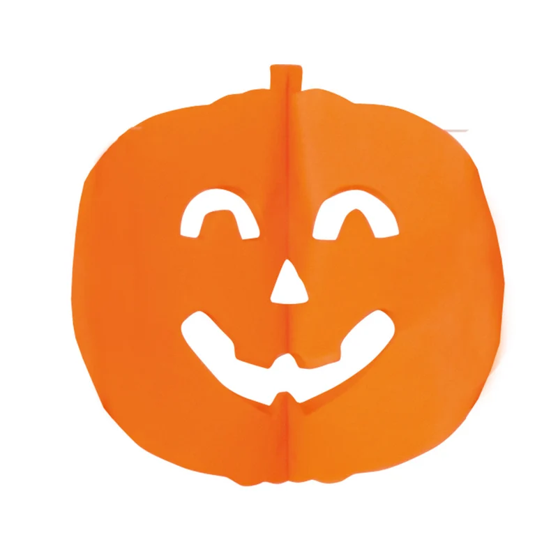 Halloween Girlande Kürbis - Schwer entflammbar | 400 cm