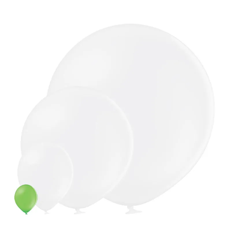25 Stk. Luftballon Unifarben Ø 12cm | Kiwi