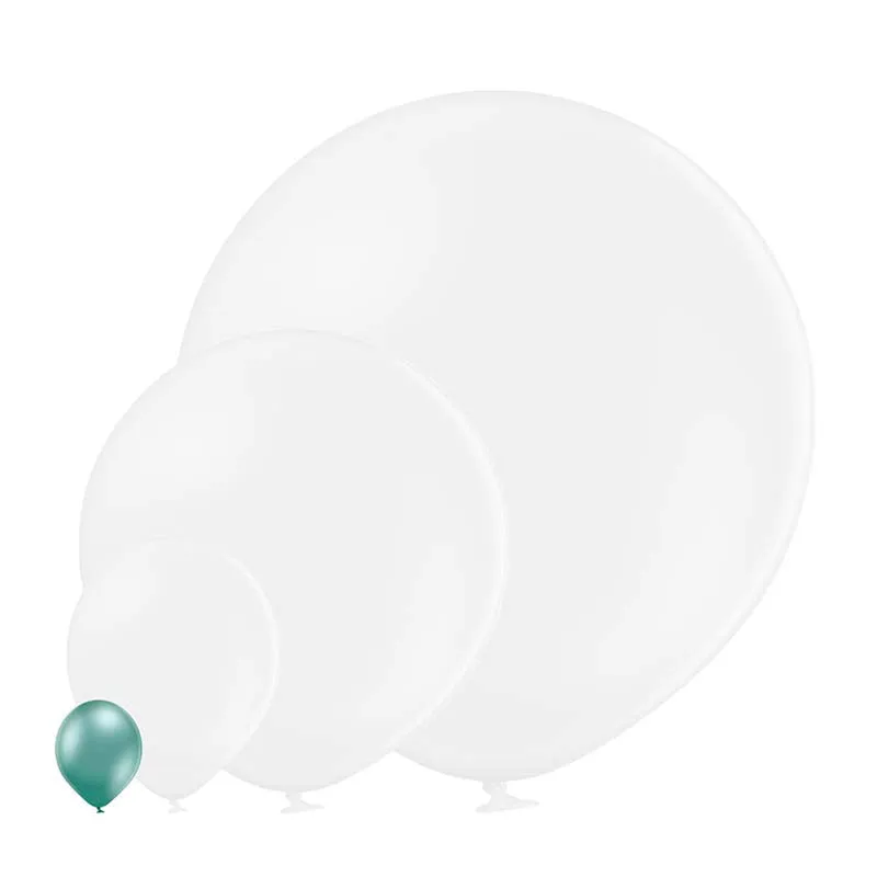25 Stk. Luftballon Uni Glossy Ø 12cm | Grün