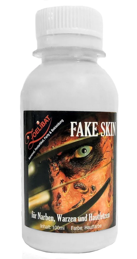 Fake Skin Flüssiglatex 100 ml - Weiß