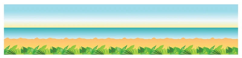 Aloha Hawaii Party Wand Dekoration zum Selbstgestalten