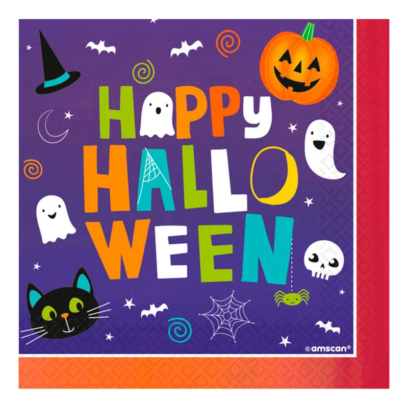 "Happy Halloween" | Servietten 16Stk./33x33cm