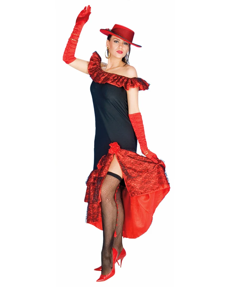 Spanierin Carmen Kostümkleid für Damen
