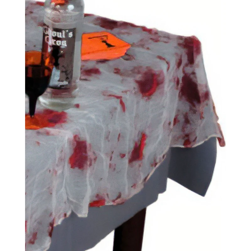 Blutige Tischdecke Halloween Dekoration 213 x 152 cm