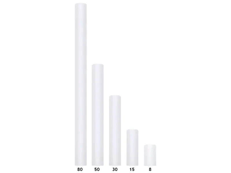 Dekostoff Tüll 0,15m x 9m Weiß