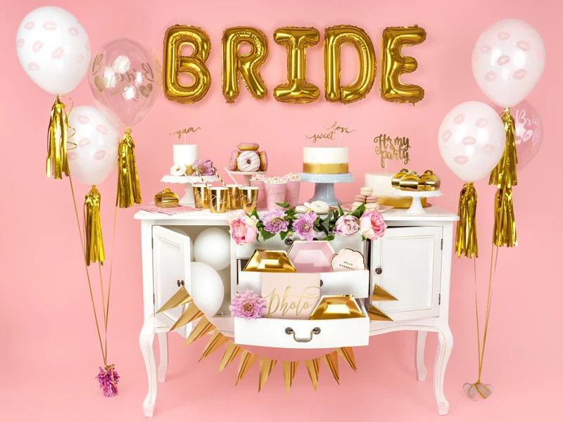 Girlande Quasten Gold | 12Stk./200cm
