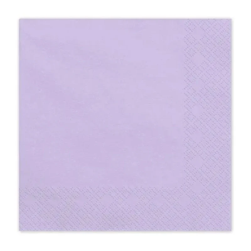 Servietten Uni 20Stk./33x33cm | Flieder
