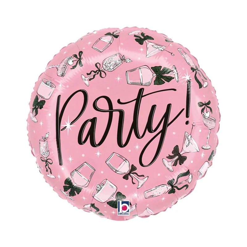 18"/Ø46cm Folienballon Party! - Cheers!