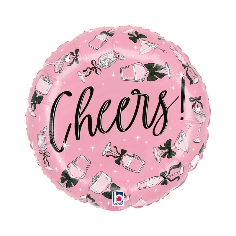 18"/Ø46cm Folienballon Party! - Cheers!