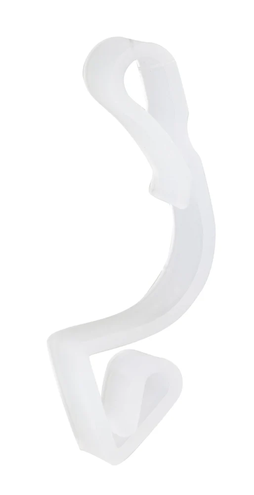 Riffelmacher Dachrinnenhaken für Lichterketten 5 cm 10 Stück | Weiß