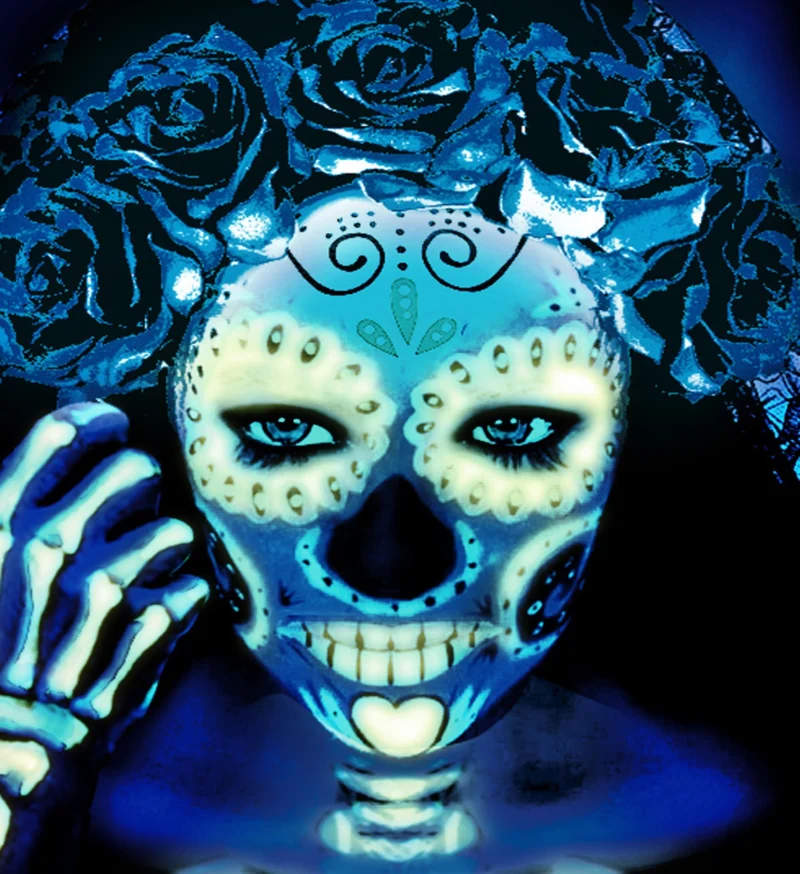 "Glow in the dark" Aqua Make-up | Tube 30 ml