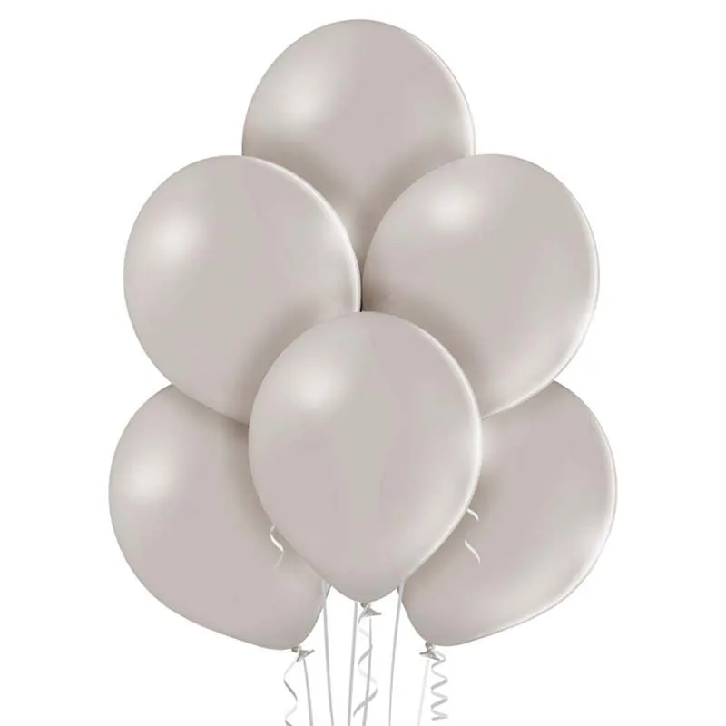 25 Stk. Luftballon Unifarben Ø 30cm | Warm Grey #440