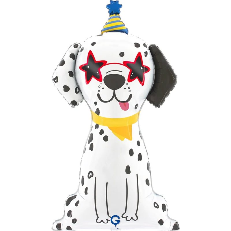 34" Folienballon Shape Party Hund | 86 cm