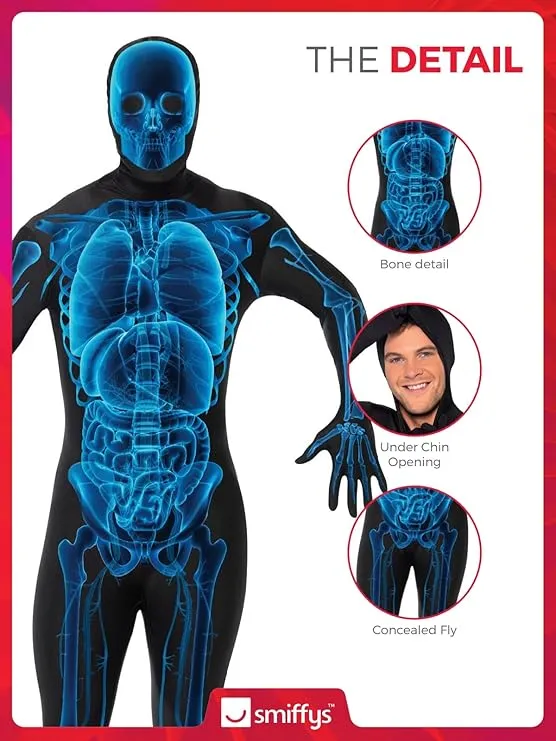 Kostüm SecondSkin Röntgenbild Gr.S