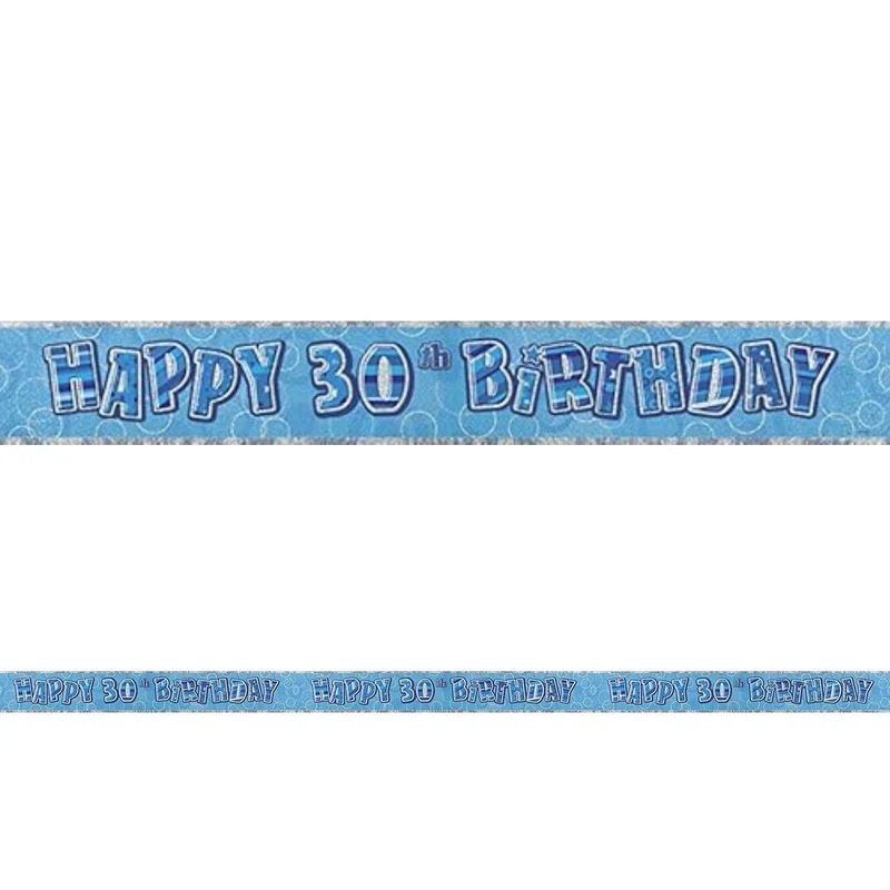 Banner Folie Glitz #30 Blau 274 cm