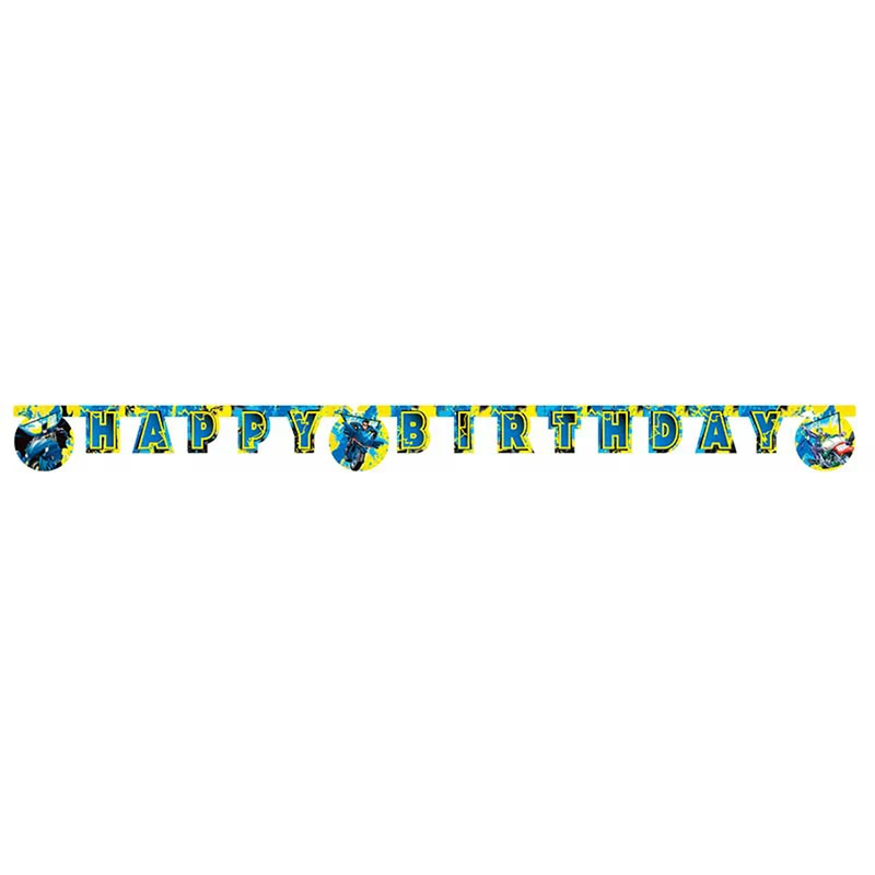 Buchstabengirlande Happy Birthday Batman FSC 200cm