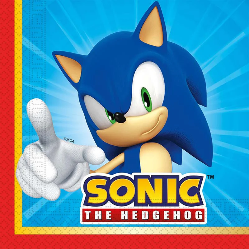 Servietten Sonic 33x33cm/20St. FSC
