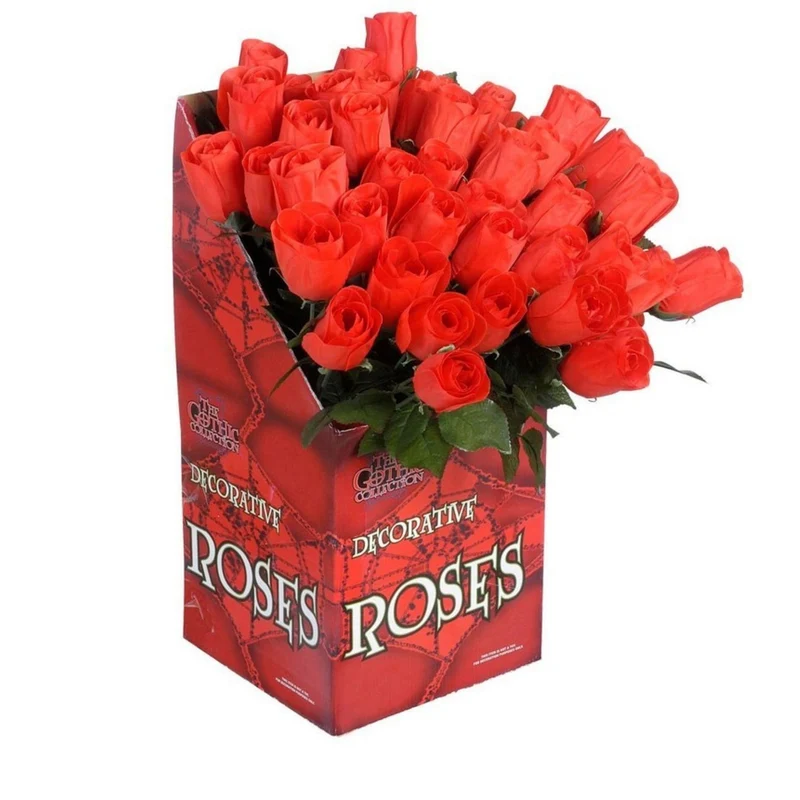 Dekoblume Rose | 44 cm Rot