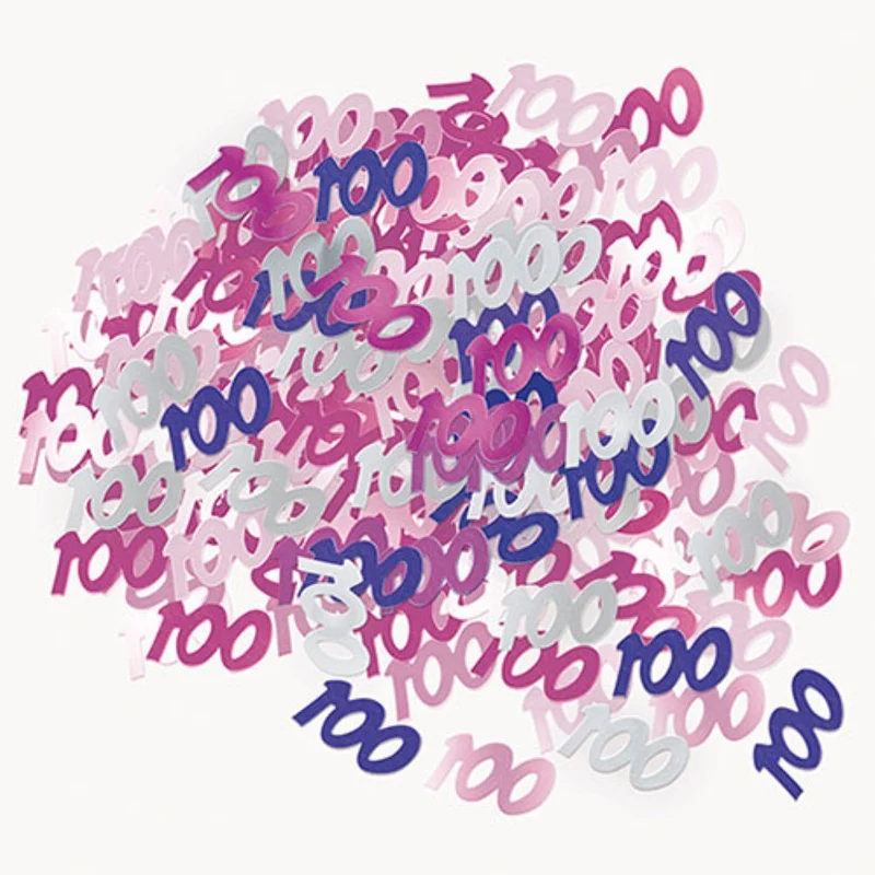 Konfetti Metall 14g Glitz #100 Pink