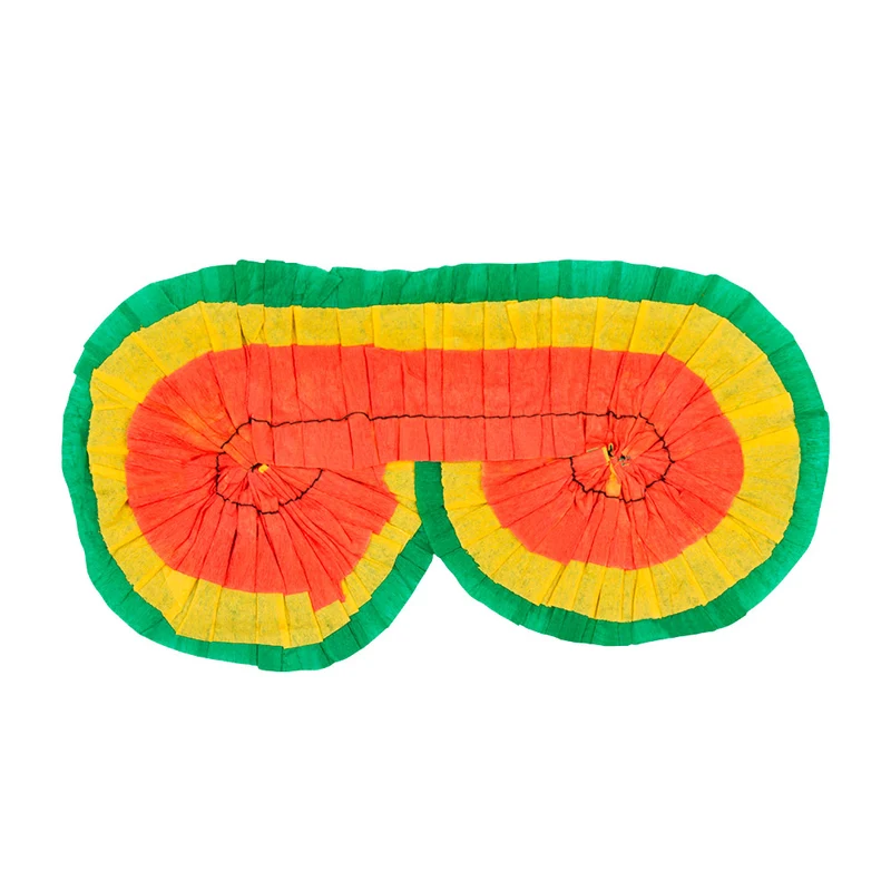 Pinata Zubehör Set | Maske + Schlagstock 43cm