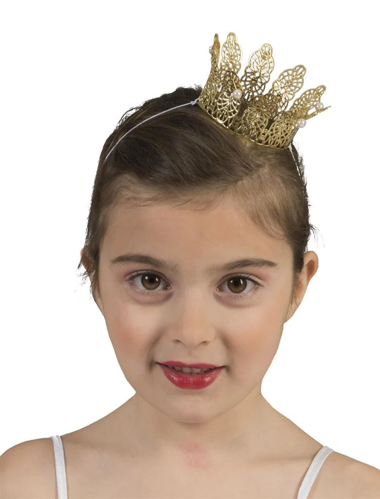 Goldene Prinzessin Krone zur Auswahl - Märchen Kostüm Königin Froschkönig