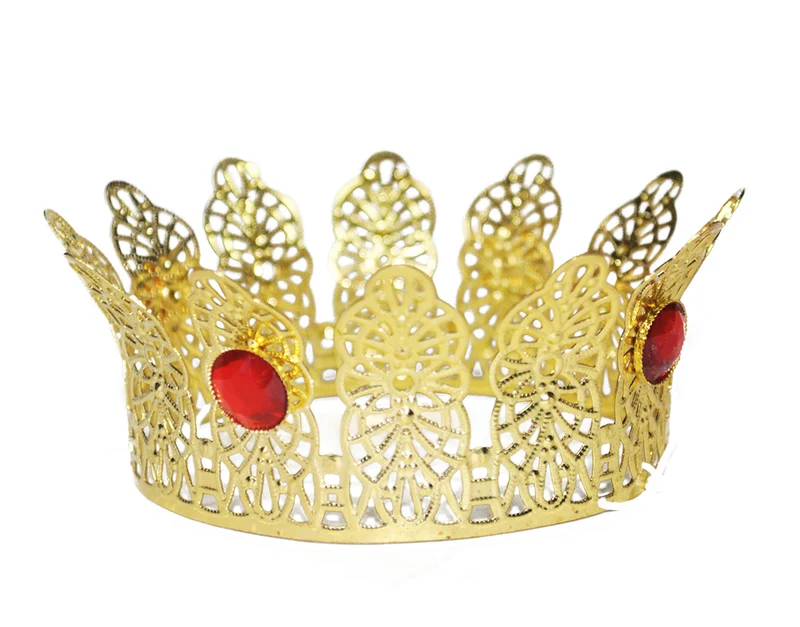Goldene Prinzessin Krone zur Auswahl - Märchen Kostüm Königin Froschkönig