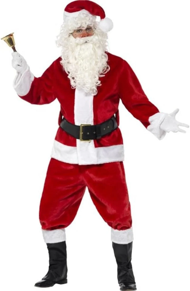 Kostüm Weihnachtsmann Plüsch