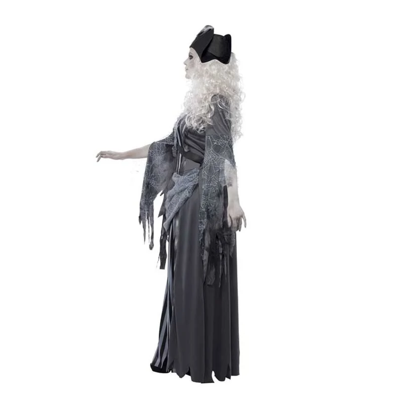 Kostüm Lady Zombie Princess Geisterschiff GrauGr.S