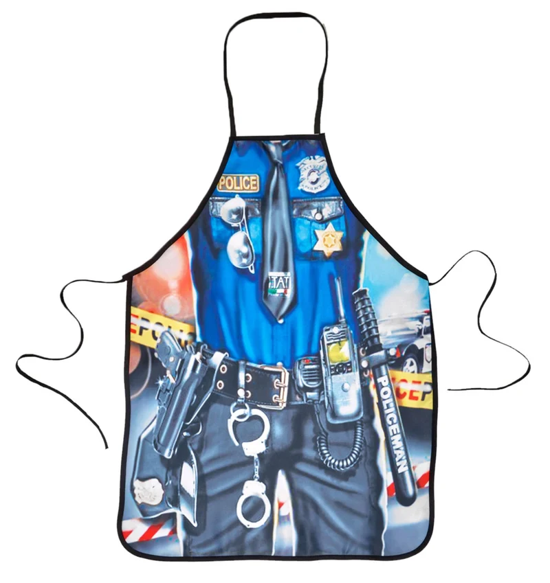 Grillschürze "Policeman" Polizist | Einheitsgröße