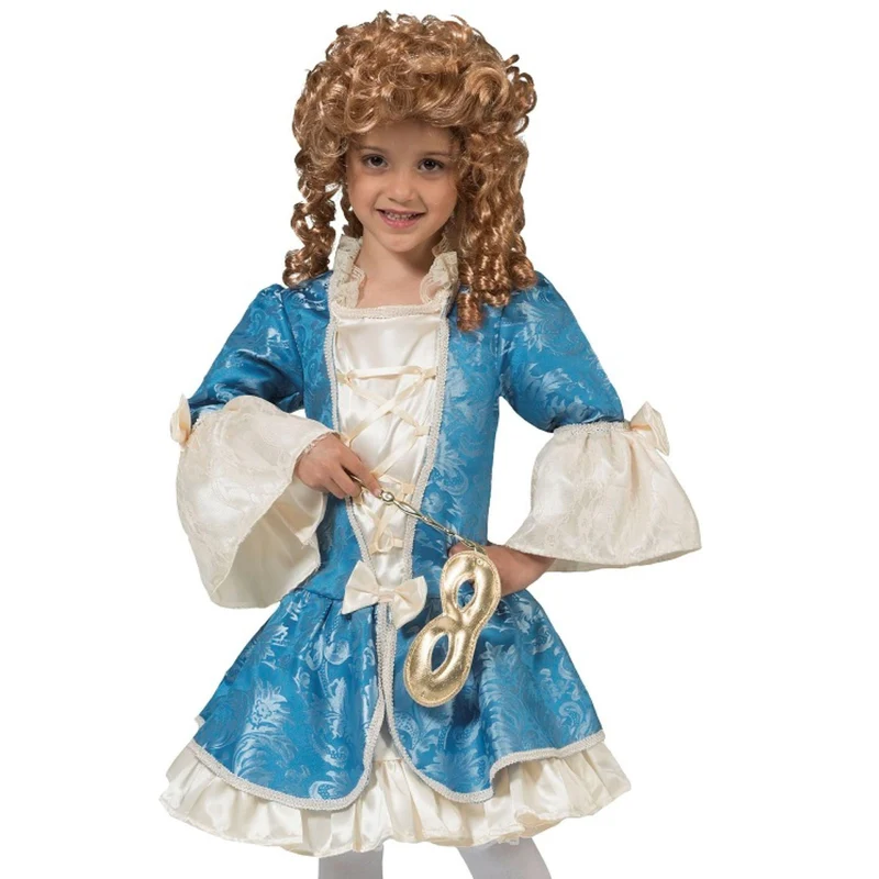 Barock Kostüm "Johanna" für Mädchen | Hellblau