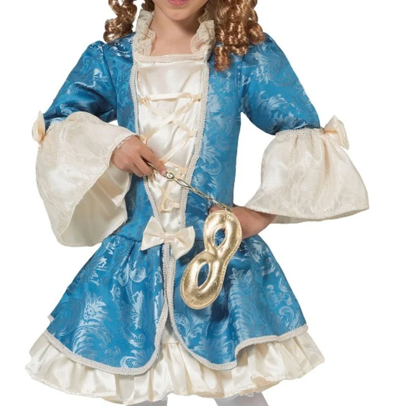 Barock Kostüm "Johanna" für Mädchen | Hellblau