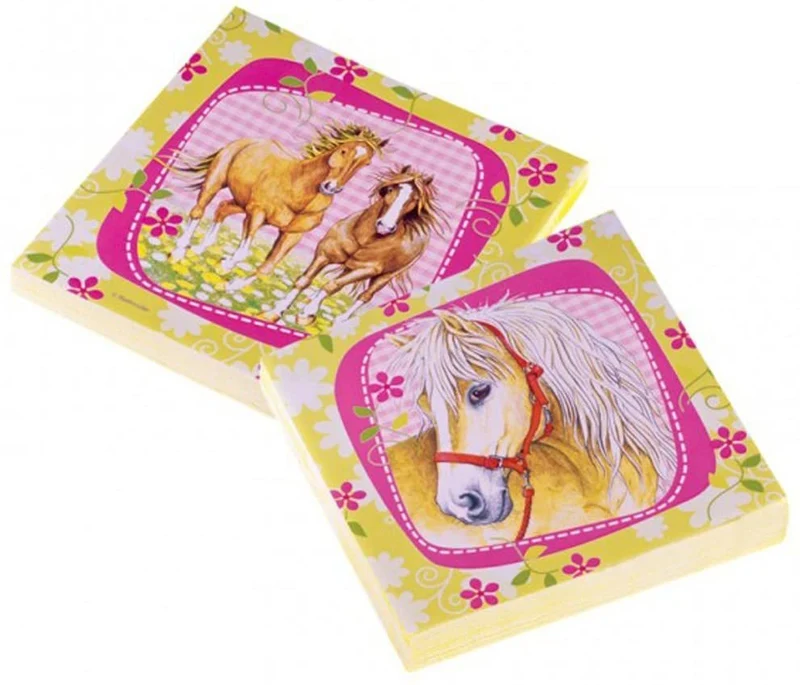 "Charming Horses" | Servietten 20Stk./33x33cm