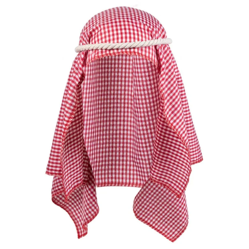 Kostüm-Set "Scheich" 4-tlg. | Kopftuch, Seil, Partybrille und Spitzbart
