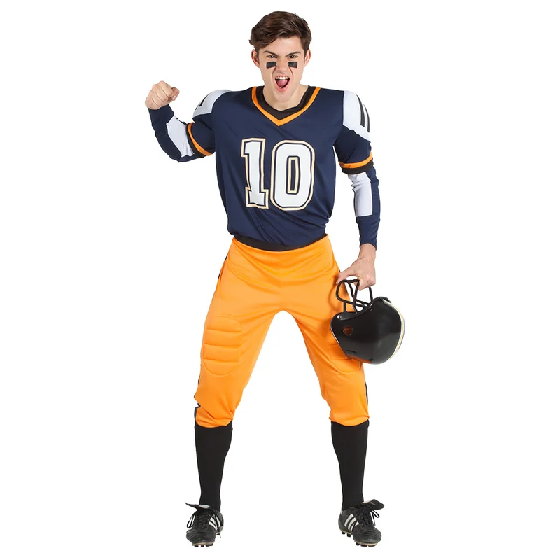American football Kostüm für Jungen | Mehrfarbig