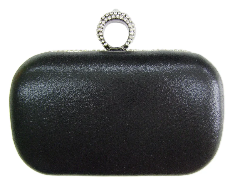 Elegante Handtasche "Mosaik" | Clutch Schwarz