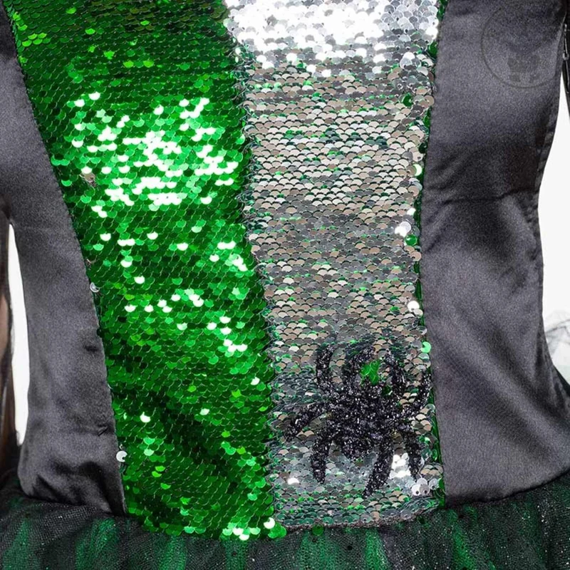 Kostüm Lady Glitzerhexe Gr.38