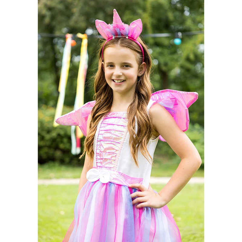 Einhorn "Sparkle" Kostüm für Mädchen 3-tlg. | Mehrfarbig