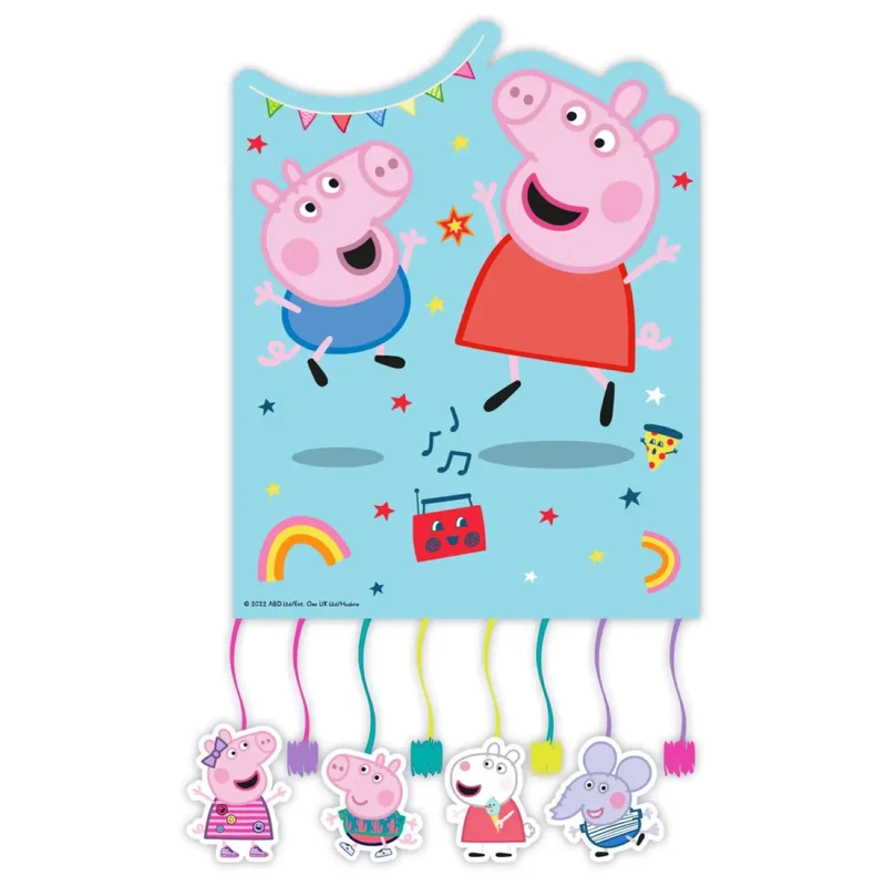 Pinata "Peppa Pig Made With Love" | 21 x 27 cm