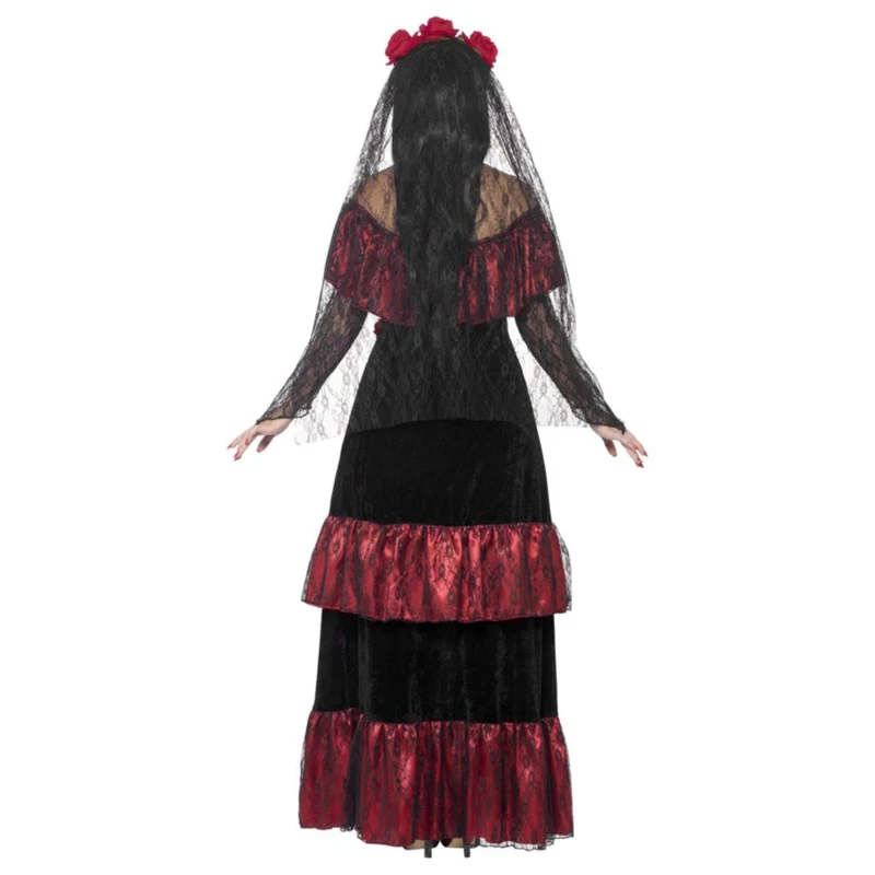 Kostüm Lady Day of the dead Samtrobe Gr.S